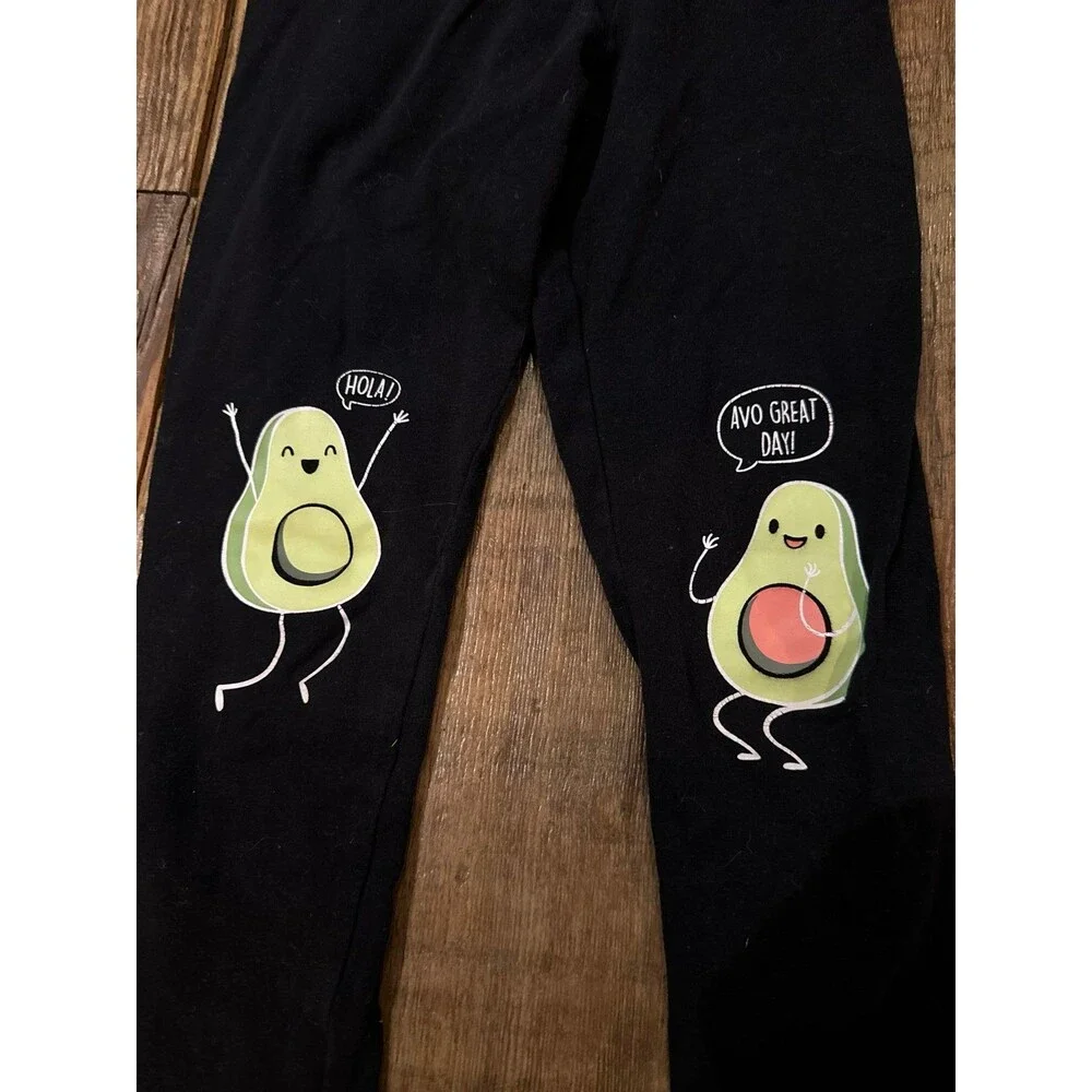 Justice Avocado leggings girls 7